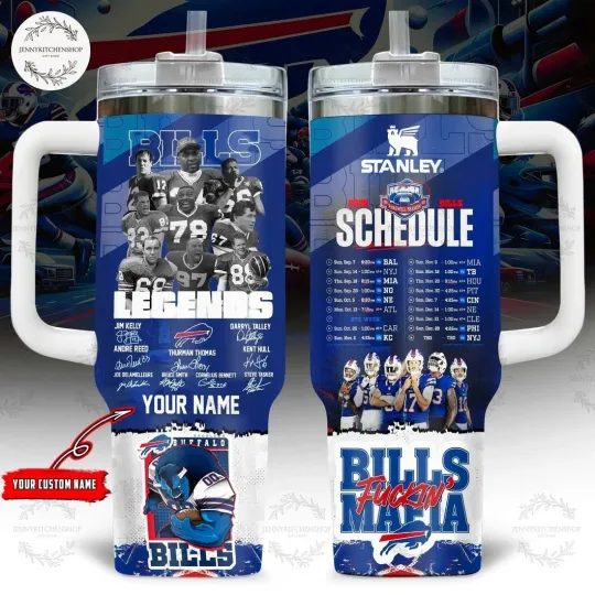 Discover Bills Legends Limited Custom Tumbler