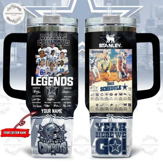 Discover Personalized Limited 2025 Cowboys Legends Tumbler