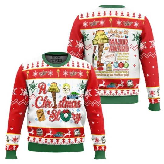 A Christmas Story Ugly Christmas Sweater All Sizes