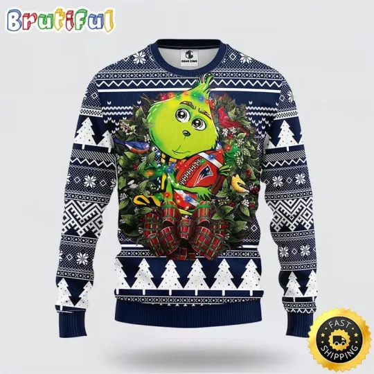 Discover football New Eng!and Patr!ot Ugly Sweater funny character Hug Ugly Christmas Sweater