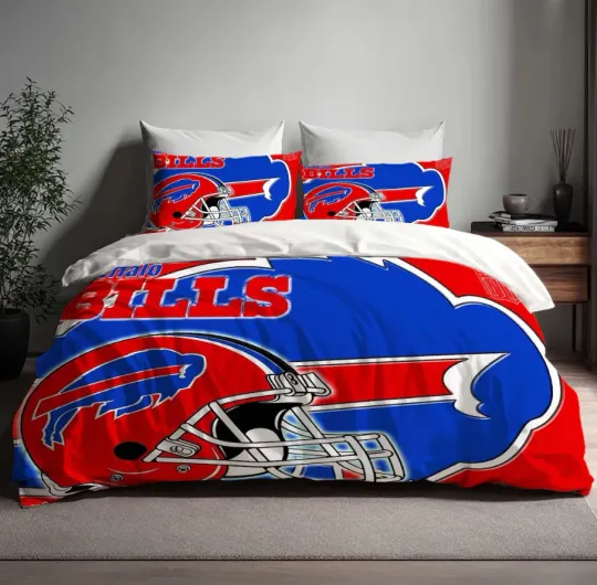 Gift Christmas Buffalo Bill Bedding Set For Fans