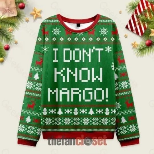 Discover I Dont Know Margo Ugly Christmas Knit Sweater