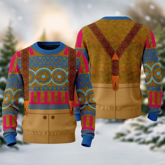 Discover Disney Oaken Christmas Ugly Sweater, Oaken Xmas Sweatshirt, Wandering Oaken Costume Sweater, Disney Christmas Shirt