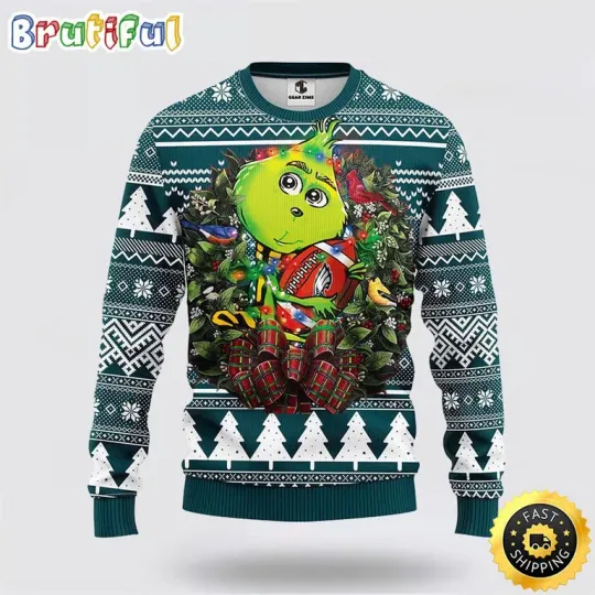 Discover football Phila Eagl@ Ugly Sweater funny character Hug Ugly Christmas Sweater