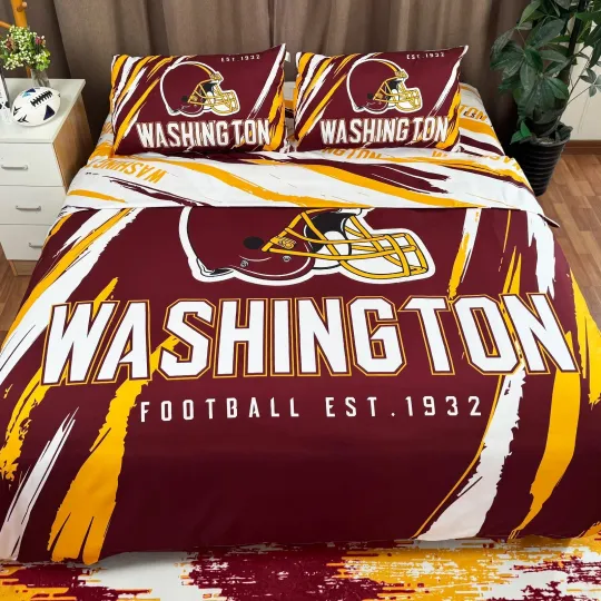 Washington Bedding Football Comforter Set