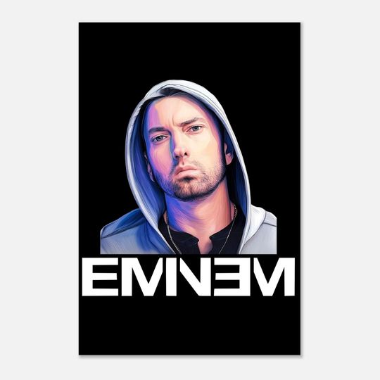 Eminem Poster Poster for Bedroom, Game Room, Dorm