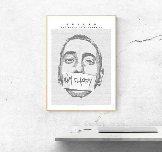 Eminem Marshall Mathers LP Poster