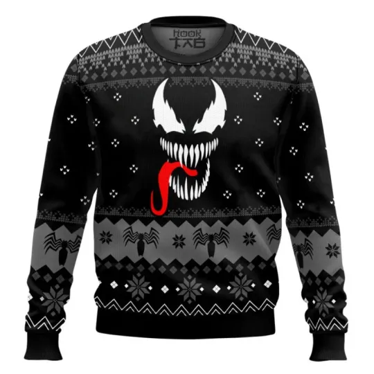 Christmas Venom Marvel Comics Ugly Christmas Sweater