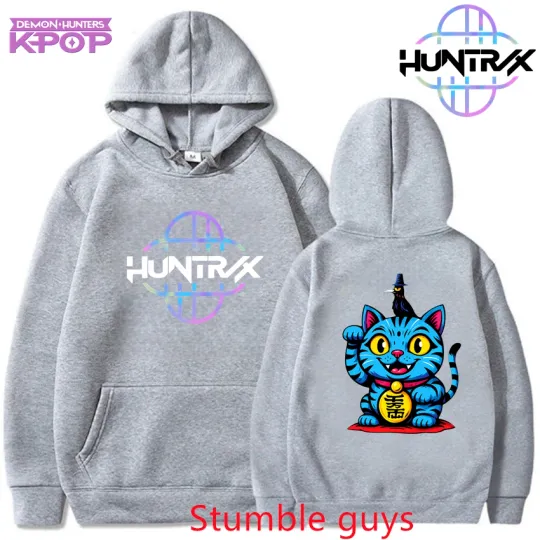 Discover Demon Hunters Kpop Autumn Hoodie Kyo Rengokoo Korean Men Women Cartoon Anime Warm Trendy Sweatshirt