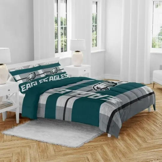 Philadelphia Eagles Football Bedding Set