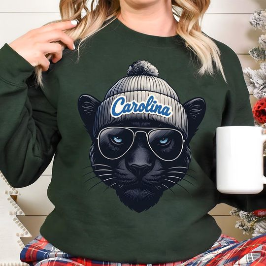 Discover Carolina Football Sweatshirt, Sports Fan Crewneck, Trendy Game Day Apparel, Carolina Mascot Shirt, Classic Football Gift for Supporters
