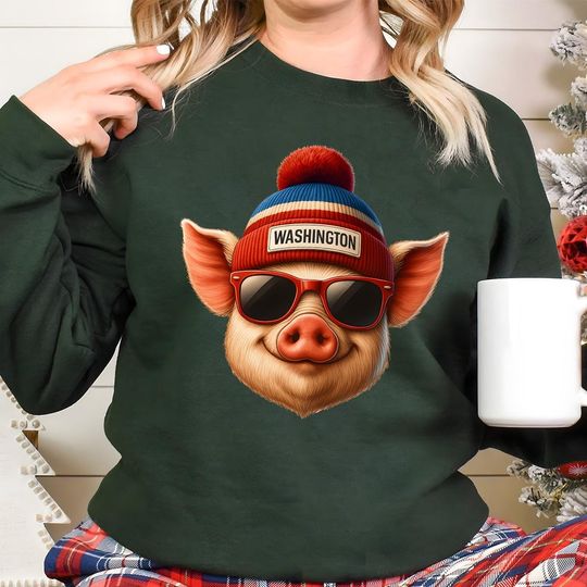 Discover Vintage Washington Football Sweatshirt, Distressed Crewneck, Game Day Fan Tee, Classic Sundays Outfit Apparel, Perfect Gift for Supporters