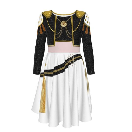Discover Mira Golden Demon Hunter Costume for Kids Long Sleeve Dress