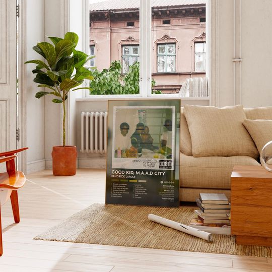 Discover Good Kid, M.A.A.D City - Kendrick Lamar - Premium poster - Unframed