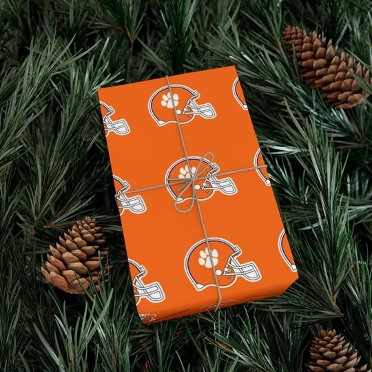 Discover Clemson Tigers Gift Wrap Papers, Perfect for Sports Enthusiasts, Birthdays, Holidays, and Celebrations, Wrapping Paper for Fans