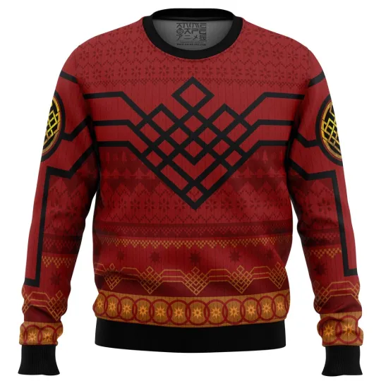 Discover Ten Golden Rings Shang-Chi Marvel Ugly Christmas Sweater- Christmas Gifts 2025