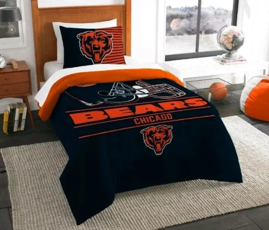 Chicago Bears Twin Bedding Set