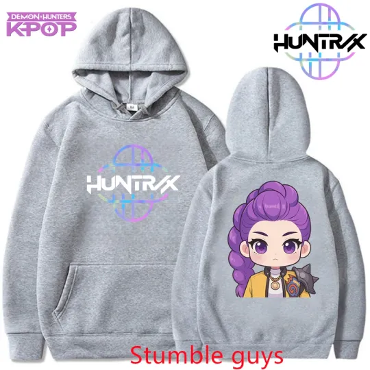 Discover Demon Hunters Kpop Autumn Hoodie Kyo Rengokoo Men Women Cartoon Anime Warm Trendy Sweatshirt Sportswear