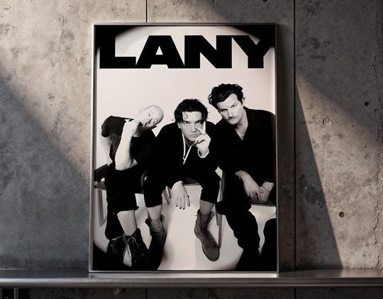 Discover LANY Poster Print | Indie Pop Artist Wall Art | Album Cover Poster
