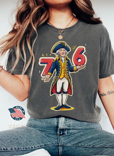 Discover Six Seven T-Shirt George Washington Design