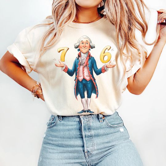 Discover Six Seven T-Shirt George Washington Design