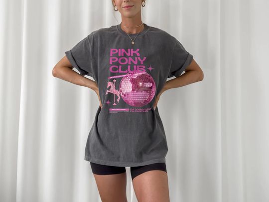 Pink Pony Club T-Shirt | Midwest Princess Tour | Sapphic Lesbian WLW Pride