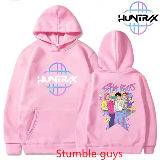 Discover Women's New Kpop Demon Hunters Jacket Autumn Winter Anime Cartoon Warm Sportswear Men's Hoodie