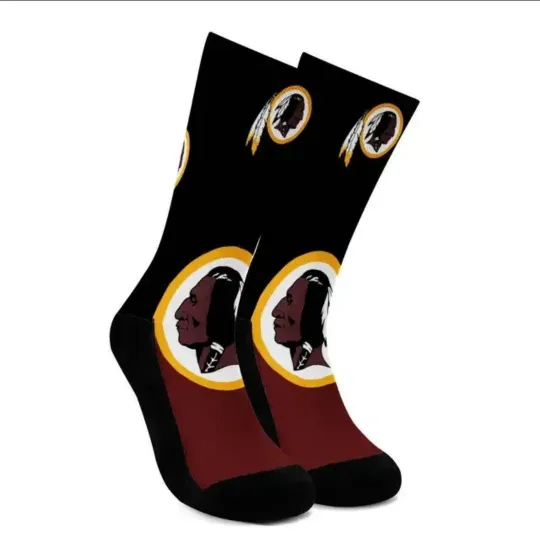 Discover Washington Redskins Retro Socks Unisex One Size Fits Most football Football Teams