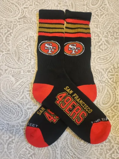 San Francisco 49ers Football sock