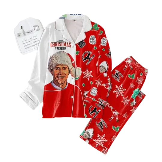 Discover Griswold Family Christmas Pajamas Set, National Lampoon's Christmas Vacation Adults