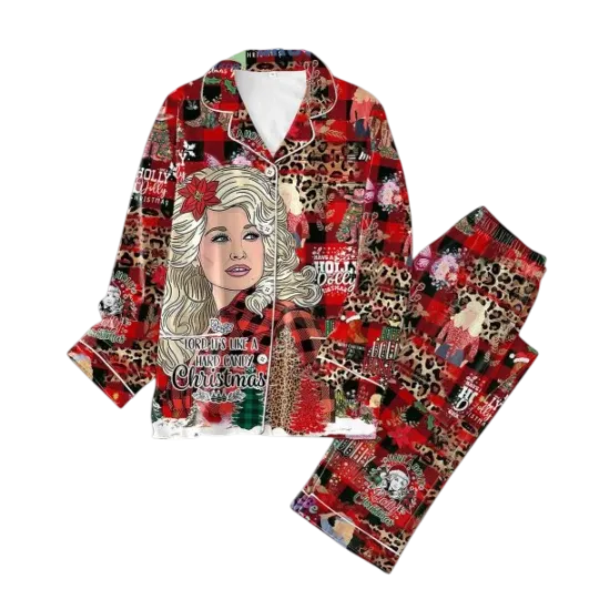 Discover Have A Holly Dolly Christmas Pajamas Set