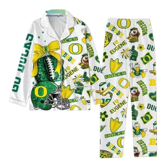 Discover Oreg ducks Go Ducks Eugene The Duck Pajamas Set