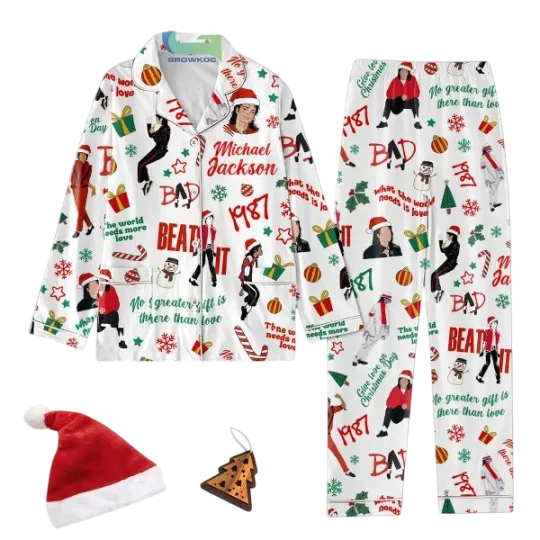 Michael Jackson What The World Needs Is Love Pajamas Set