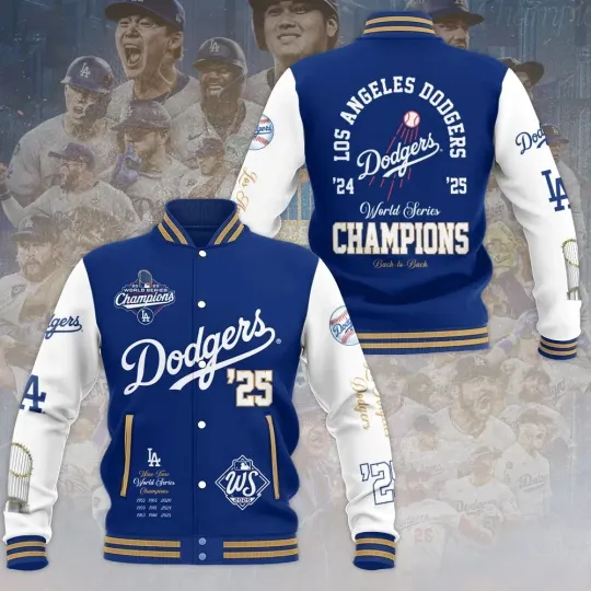 Dodgers World Series 2025 Champions Jacket