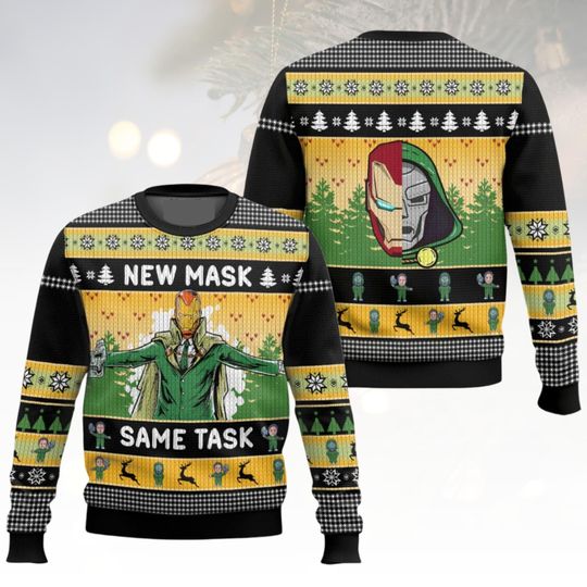 Discover Superhero Christmas Ugly Sweater, Funny Holiday Sweater, Christmas Sweater For Men And Women, Unique Xmas Gift