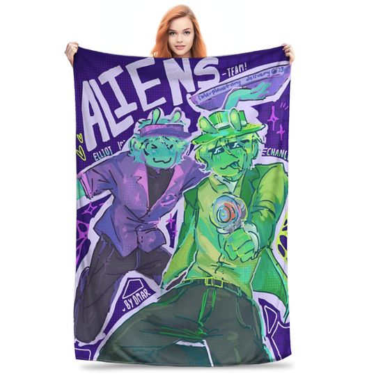 Discover elliot and Chance Forsaken Flannel Blanket Winter  Soft Bedding Throws for Students Couch Chair Graphic Bedspread Sofa Bed Cover