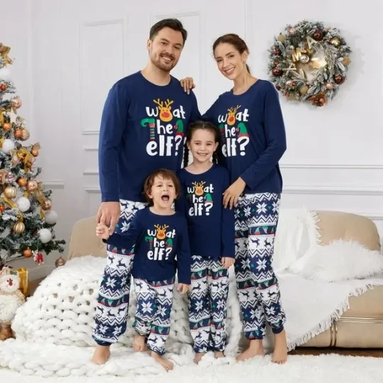 Discover Christmas Family Pajama Set for Men Women Kids and Pets