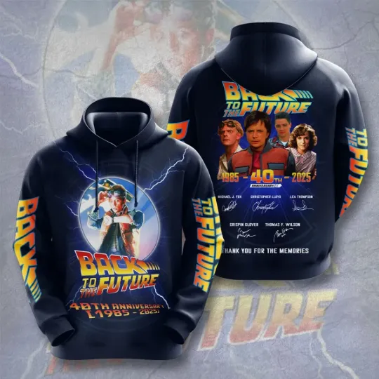 Discover Back to the Future 2025 3D Apparel 5540