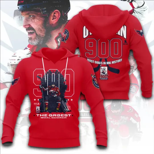 Discover Alex Ovechkin x Capitals 3D Apparel
