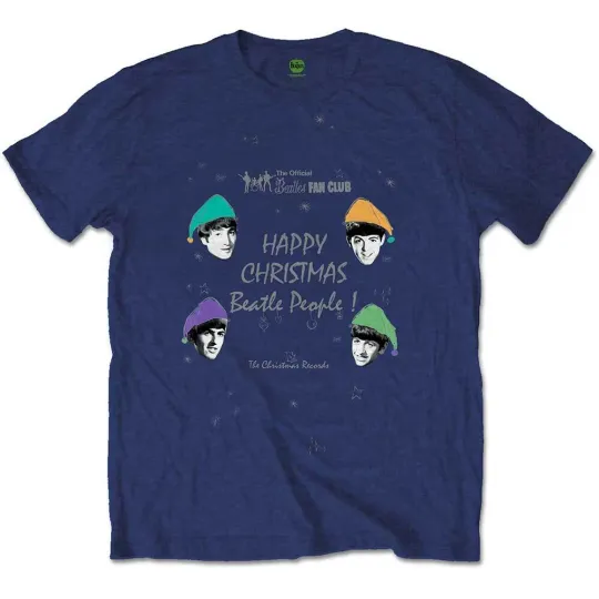Discover The Beatles Unisex T-Shirt Happy Christmas