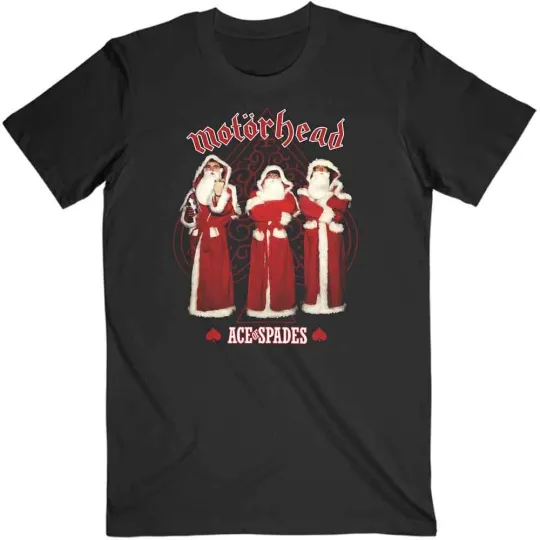 Motorhead Ace of Spades Christmas Band Logo T-Shirt