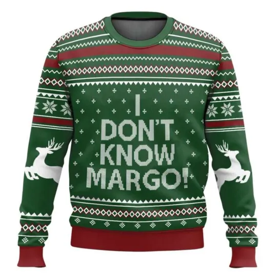 I Dont Know Margo National Lampoon Christmas Vacation Ugly Sweater