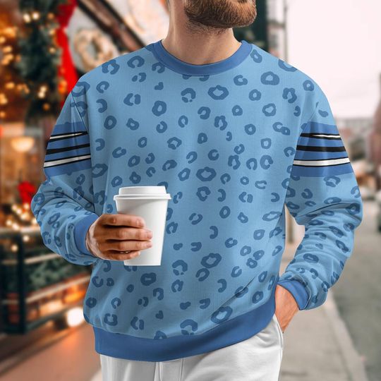 Discover Christmas Derp Tiger Ugly Sweater, Blue Demon Tiger Kpop Cosplay Sweater, Demon Hunter Costume Outfit, Demon Tiger Shirt, Xmas Gift For