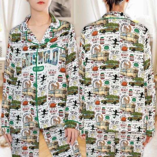 Discover Griswold Pajamas Set, Griswold Co Christmas Pajamas, Christmas Tree Farm Shirt, Family Pajamas