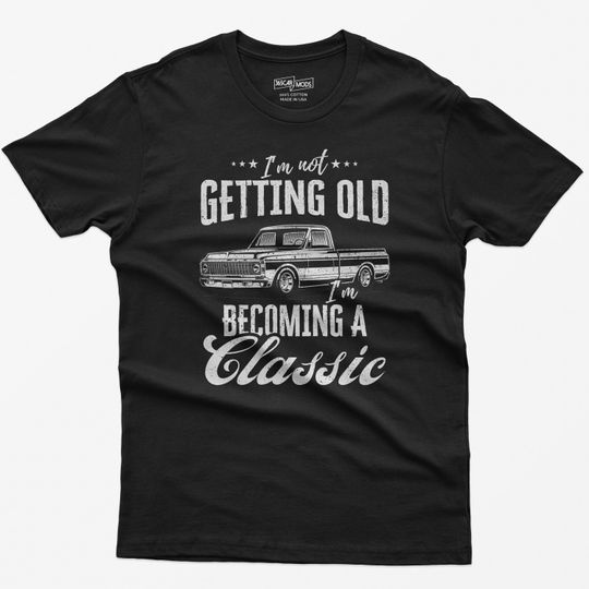 Discover Classic Pickup Truck T-Shirt for Vintage Car Enthusiasts