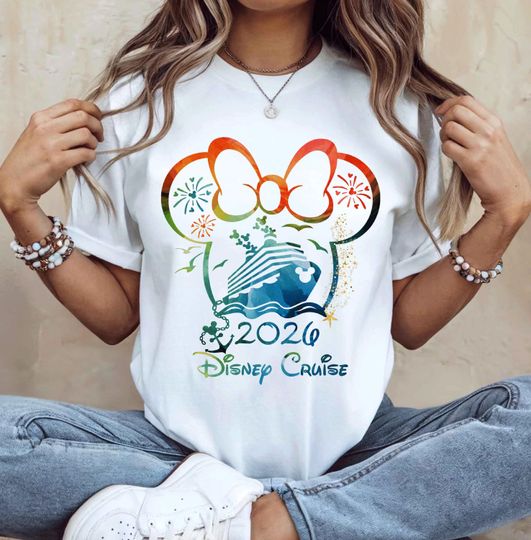 Discover Disney Cruise 2026 Family T-Shirt Bundle