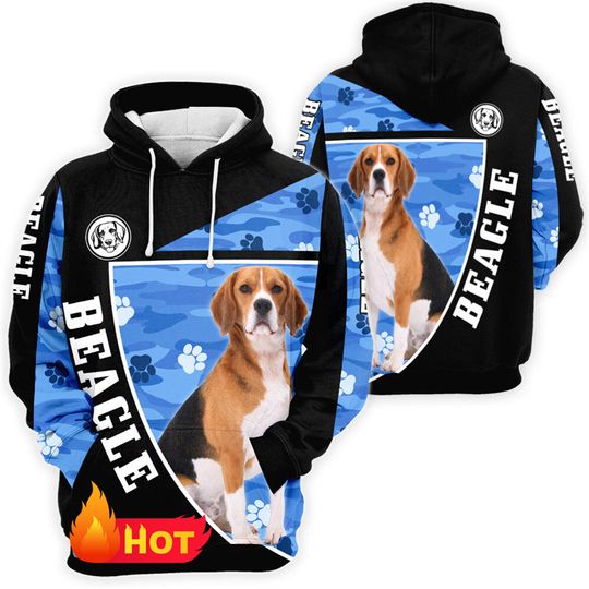New Men Joodies 3D All Over Printed Beagle Animal Pattern Hoodie Men Women Pullovers Streetwear Fashion Spring Tracksuit Gifts