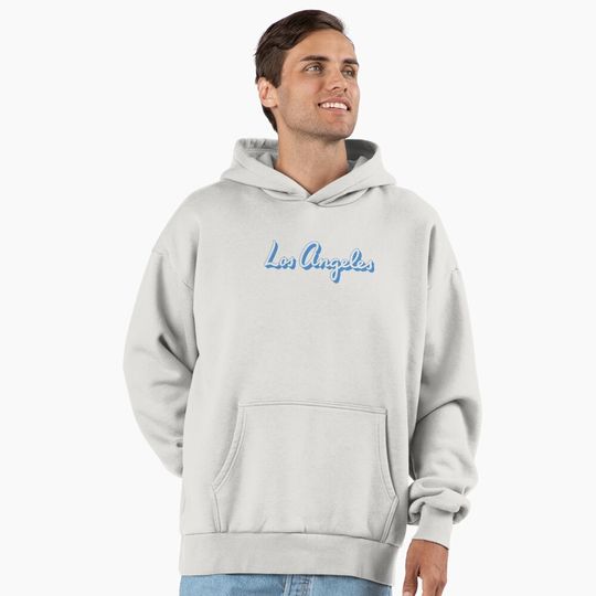 Discover Los Angeles  Premium Oversized Hoodie