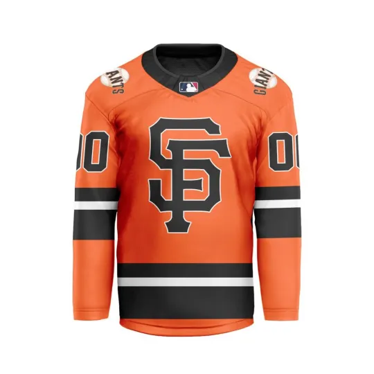 Discover Personalized San Francisco Giants Alternate Hockey Shirt Men's Fan Gear Gift