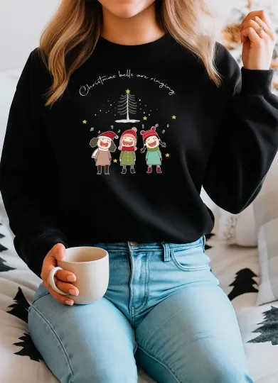 Discover 2025 Christmas Sweatshirt ,Disney family Jumper ,Christmas Bell